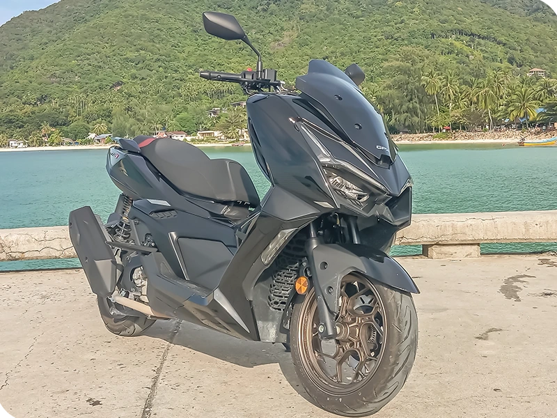GPX DZ3 Sport Black side view Ko Phangan