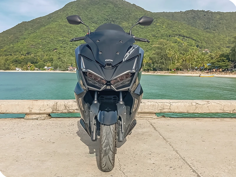 GPX DZ3 Sport Black Koh Phangan scooter