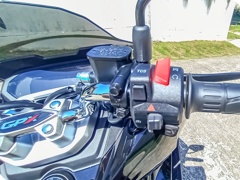 GPX DZ3 Sport Black traction control TCS Ko Phangan