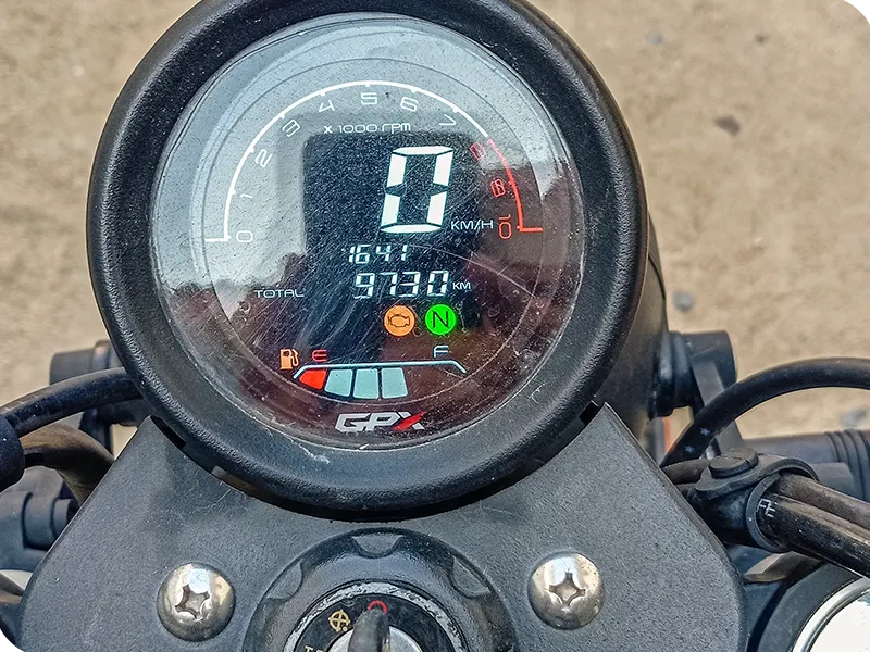 GPX Legend 250 Twin digital LCD display Ko Phangan