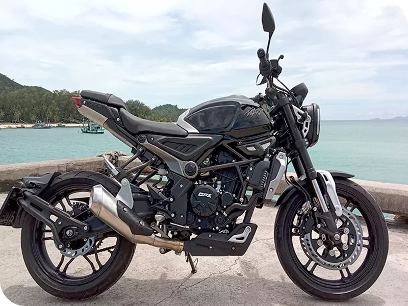GPX Mad 300 side view Ko Phangan