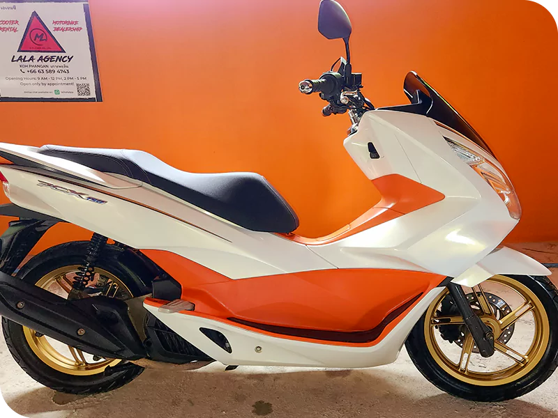 Honda PCX 150 White Ko Phangan rental
