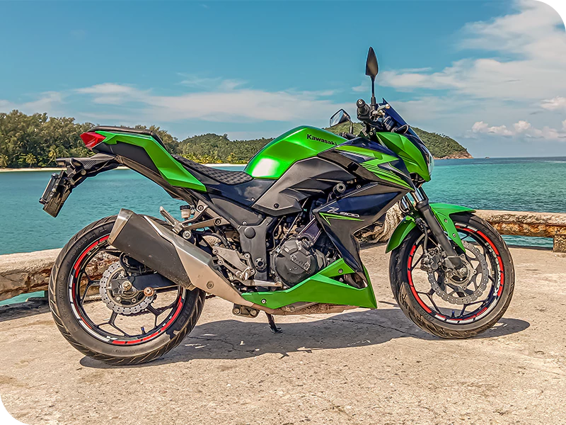 Kawasaki Z300 Ko Phangan