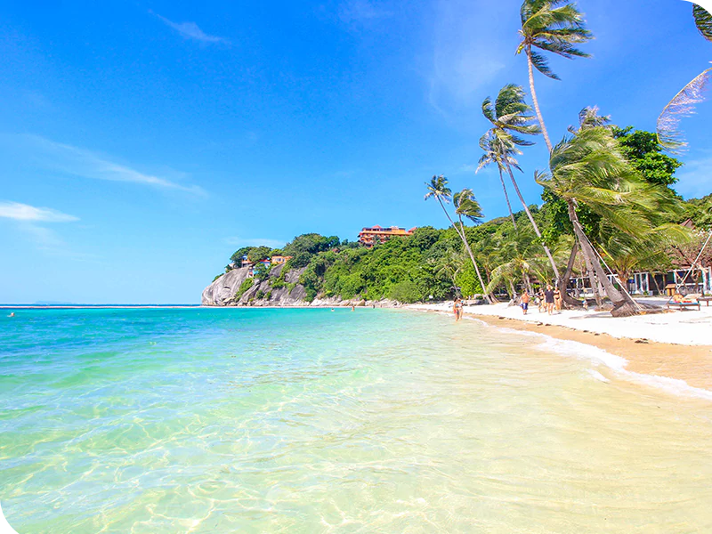 Haad Rin beach Ko Phangan Thailand