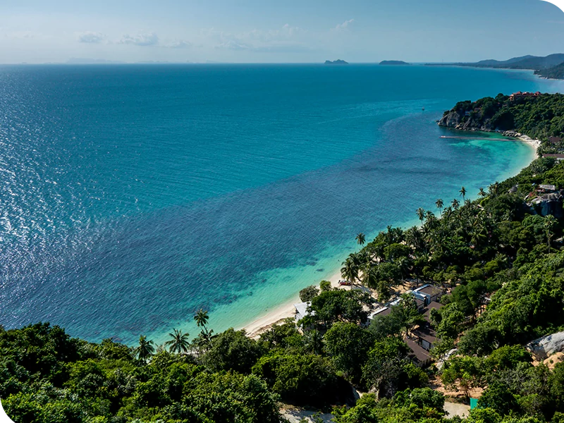 Ko Phangan Chaloklum bay Thailand