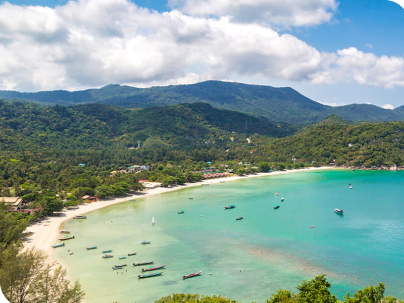 Thong Nai Pan beach Ko Phangan Thailand